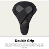 imageSchwinn Sport Memory Foam Dual Strap Bike Seat Cover Saddle Cover for Extra Comfort Soft WeatherResistant Memory Foam Dual Straps Attach Quickly to Most Standard Size Adult Bike SeatsBlackMemory Foam Dual Strap Sport