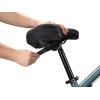 imageSchwinn Sport Memory Foam Dual Strap Bike Seat Cover Saddle Cover for Extra Comfort Soft WeatherResistant Memory Foam Dual Straps Attach Quickly to Most Standard Size Adult Bike SeatsBlackMemory Foam Dual Strap Sport