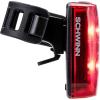 imageSchwinn USB Rechargeable Taillight Daytime Running Light 2580 Lumen Taillight with Steady Flash and Burst Modes Easy to Install USBC Charging for City and Road Riding