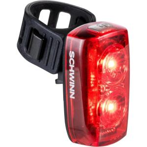 imageSchwinn USB Rechargeable Taillight Daytime Running Light 2580 Lumen Taillight with Steady Flash and Burst Modes Easy to Install USBC Charging for City and Road Riding