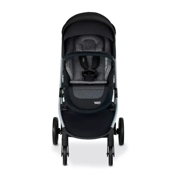 Britax Grove™ Modular Stroller, Lightweight Stroller with CozyFit™ Insert and Bumper Bar, 6 Ways to Ride, SafeWash, Pindot Stone