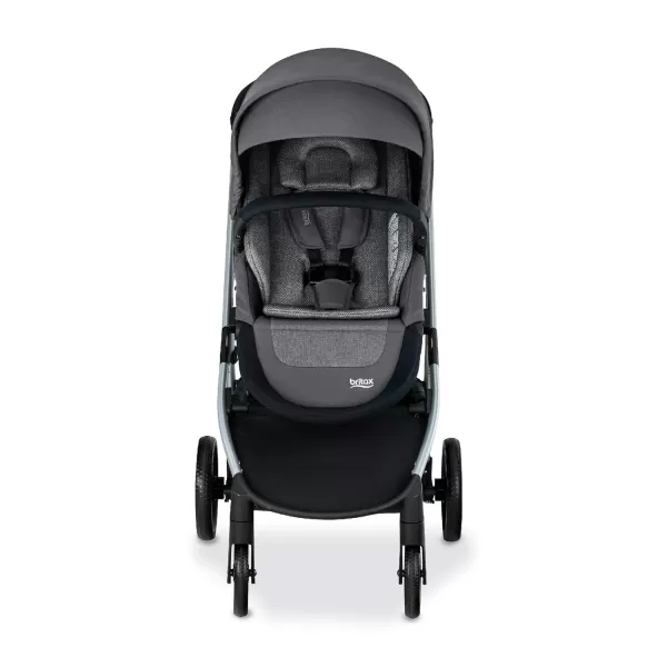 Britax Grove™ Modular Stroller, Lightweight Stroller with CozyFit™ Insert and Bumper Bar, 6 Ways to Ride, SafeWash, Pindot Stone