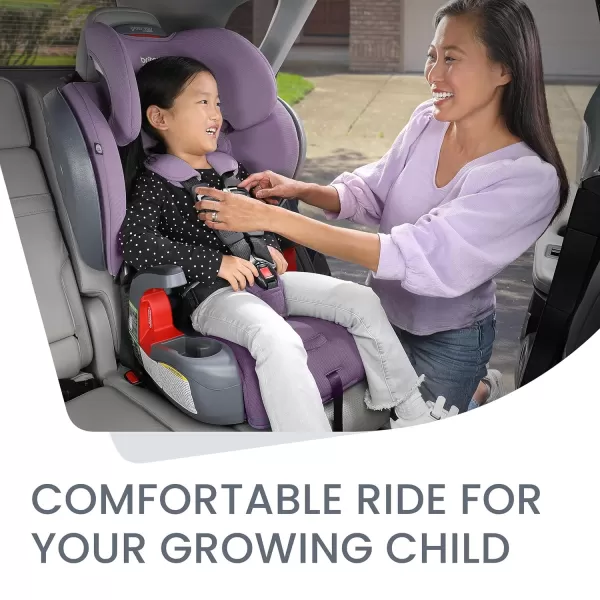 Britax Grow with You ClickTight Plus Harness-2-Booster Car Seat, 2-in-1 High Back Booster, SafeWash Cover, Black Ombre