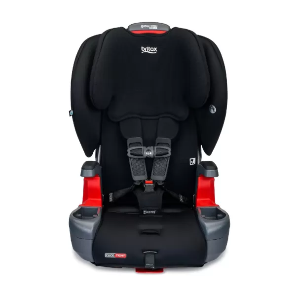 Britax Grow with You ClickTight Plus Harness-2-Booster Car Seat, 2-in-1 High Back Booster, SafeWash Cover, Black Ombre