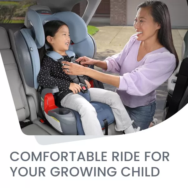 Britax Grow with You ClickTight Plus Harness-2-Booster Car Seat, 2-in-1 High Back Booster, SafeWash Cover, Black Ombre