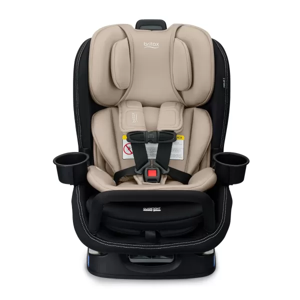 Britax Poplar Convertible Car Seat, 2-in-1 Car Seat with Slim 17-Inch Design, ClickTight Technology, Cobalt Onyx