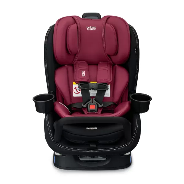 Britax Poplar S Convertible Car Seat, 2-in-1 Car Seat with Slim 17-Inch Design, ClickTight Technology, Glacier Graphite