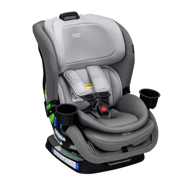 Britax Poplar S Convertible Car Seat, 2-in-1 Car Seat with Slim 17-Inch Design, ClickTight Technology, Glacier Graphite