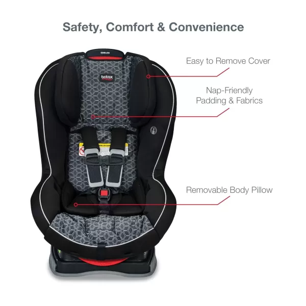 Britax Emblem 3 Stage Convertible Car Seat, Dash