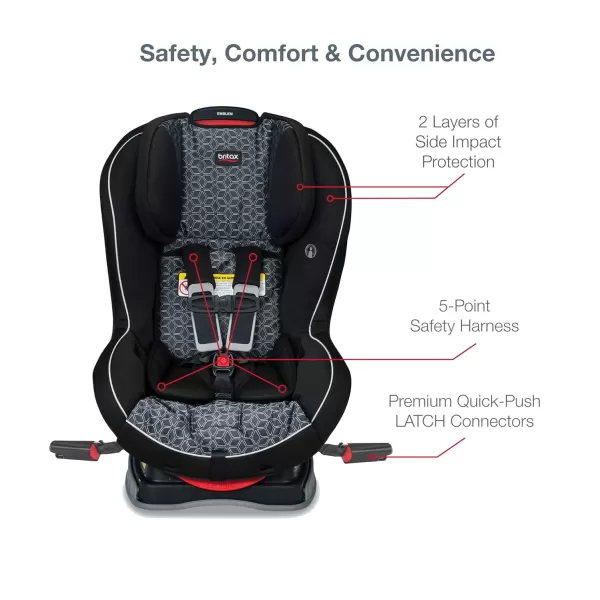 Britax Emblem 3 Stage Convertible Car Seat, Dash