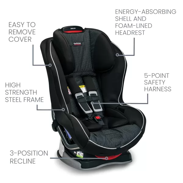 Britax Emblem 3 Stage Convertible Car Seat, Dash