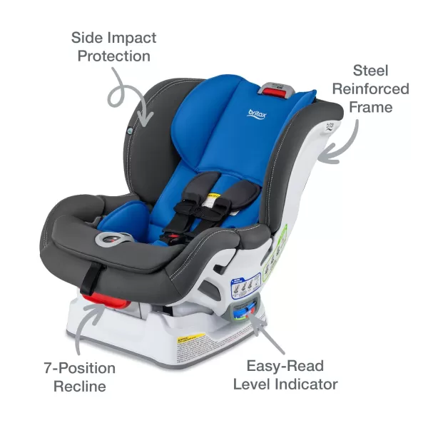 Britax Marathon Clicktight Convertible Car Seat, SafeWash, Mod Black