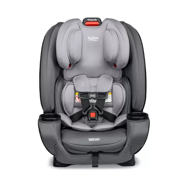 Britax One4Life Convertible Car Seat, 10 Years of Use from 5 to 120 Pounds, Converts from Rear-Facing Infant Car Seat to Forward-Facing Booster Seat, Performance Fabric, Cool Flow Carbon