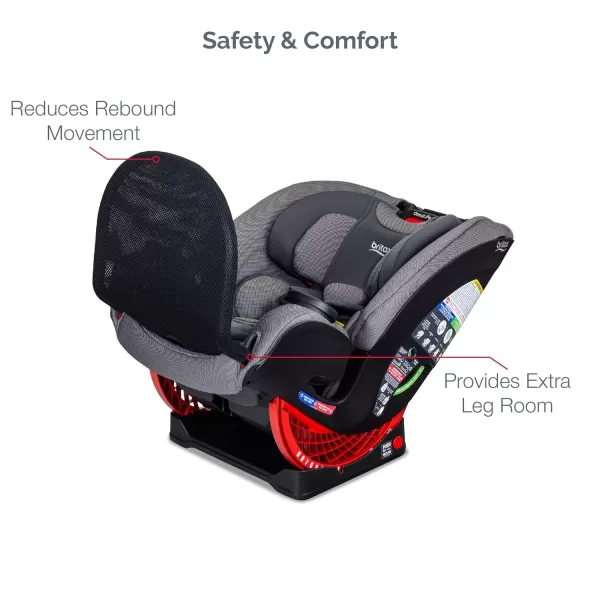 Britax One4Life Convertible Car Seat, 10 Years of Use from 5 to 120 Pounds, Converts from Rear-Facing Infant Car Seat to Forward-Facing Booster Seat, Performance Fabric, Cool Flow Carbon)