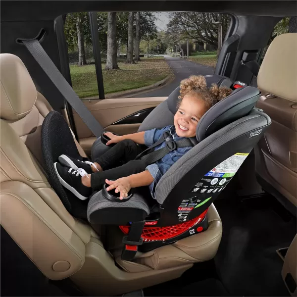 Britax One4Life Convertible Car Seat, 10 Years of Use from 5 to 120 Pounds, Converts from Rear-Facing Infant Car Seat to Forward-Facing Booster Seat, Performance Fabric, Cool Flow Carbon)