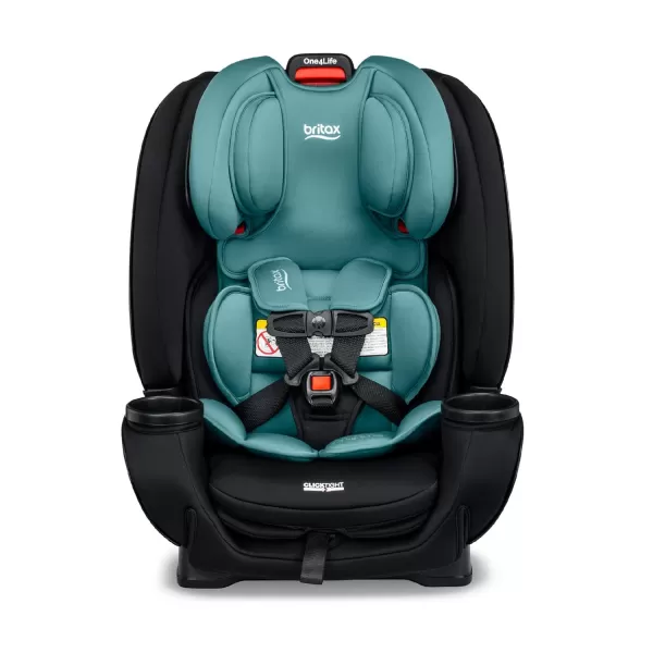 Britax One4Life Convertible Infant Car Seat, 10 Years of Use from 5 to 120 Pounds, Converts from Rear-Facing to Forward-Facing Booster Seat, Machine-Washable Fabric, Glacier Graphite