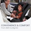 imageBritax One4Life Convertible Car Seat 10 Years of Use from 5 to 120 Pounds Converts from RearFacing Infant Car Seat to ForwardFacing Booster Seat MachineWashable Fabric Iris OnyxEclipse Black