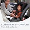 imageBritax One4Life Convertible Car Seat 10 Years of Use from 5 to 120 Pounds Converts from RearFacing Infant Car Seat to ForwardFacing Booster Seat MachineWashable Fabric Iris OnyxOnyx Stone