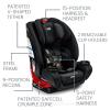 imageBritax One4Life Convertible Car Seat 10 Years of Use from 5 to 120 Pounds Converts from RearFacing Infant Car Seat to ForwardFacing Booster Seat MachineWashable Fabric Iris OnyxCool Flow Carbon