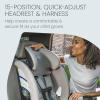 imageBritax One4Life Convertible Car Seat 10 Years of Use from 5 to 120 Pounds Converts from RearFacing Infant Car Seat to ForwardFacing Booster Seat MachineWashable Fabric Iris OnyxMineral Gray