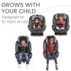 imageBritax One4Life Convertible Car Seat 10 Years of Use from 5 to 120 Pounds Converts from RearFacing Infant Car Seat to ForwardFacing Booster Seat MachineWashable Fabric Iris OnyxGlacier Graphite