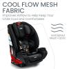 imageBritax One4Life Convertible Car Seat 10 Years of Use from 5 to 120 Pounds Converts from RearFacing Infant Car Seat to ForwardFacing Booster Seat MachineWashable Fabric Iris OnyxCool Flow Carbon