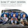 imageBritax Poplar S Convertible Car Seat 2in1 Car Seat with Slim 17Inch Design ClickTight Technology Arctic OnyxCobalt Onyx