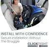 imageBritax Poplar S Convertible Car Seat 2in1 Car Seat with Slim 17Inch Design ClickTight Technology Arctic OnyxCobalt Onyx