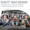 imageBritax Poplar S Convertible Car Seat 2in1 Car Seat with Slim 17Inch Design ClickTight Technology Arctic OnyxGlacier Graphite
