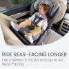 imageBritax Poplar S Convertible Car Seat 2in1 Car Seat with Slim 17Inch Design ClickTight Technology Arctic OnyxGlacier Graphite