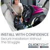imageBritax Poplar S Convertible Car Seat 2in1 Car Seat with Slim 17Inch Design ClickTight Technology Arctic OnyxMagenta Onyx