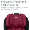 imageBritax Poplar S Convertible Car Seat 2in1 Car Seat with Slim 17Inch Design ClickTight Technology Arctic OnyxRuby Onyx