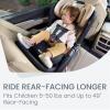 imageBritax Poplar S Convertible Car Seat 2in1 Car Seat with Slim 17Inch Design ClickTight Technology Arctic OnyxSand Onyx
