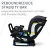 imageBritax Poplar S Convertible Car Seat 2in1 Car Seat with Slim 17Inch Design ClickTight Technology Arctic OnyxStone Onyx