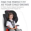 imageBritax Grow with You Harness2Booster Car Seat 2in1 High Back Booster QuickAdjust 5Point Harness Mod BlackBlack Contour