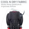 imageBritax Grow with You Harness2Booster Car Seat 2in1 High Back Booster QuickAdjust 5Point Harness Mod BlackCool N Dry