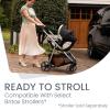 imageBritax Willow S Infant Car Seat with Alpine Base ClickTight Technology Rear Facing Car Seat with RightSize System Graphite OnyxCowmooflage