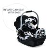 imageBritax Willow S Infant Car Seat with Alpine Base ClickTight Technology Rear Facing Car Seat with RightSize System Graphite OnyxCowmooflage