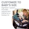 imageBritax Willow S Infant Car Seat with Alpine Base ClickTight Technology Rear Facing Car Seat with RightSize System Graphite OnyxJade Onyx