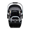 imageBritax Willow S Infant Car Seat with Alpine Base ClickTight Technology Rear Facing Car Seat with RightSize System Graphite OnyxPindot Onyx