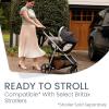 imageBritax Willow S Infant Car Seat with Alpine Base ClickTight Technology Rear Facing Car Seat with RightSize System Graphite OnyxPindot Stone