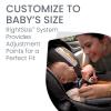 imageBritax Willow S Infant Car Seat with Alpine Base ClickTight Technology Rear Facing Car Seat with RightSize System Graphite OnyxPindot Stone