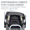imageBritax Willow S Infant Car Seat with Alpine Base ClickTight Technology Rear Facing Car Seat with RightSize System Graphite OnyxPindot Stone