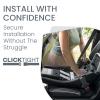 imageBritax Willow S Infant Car Seat with Alpine Base ClickTight Technology Rear Facing Car Seat with RightSize System Graphite OnyxPindot Stone