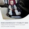 imageBritax Willow S Infant Car Seat with Alpine Base ClickTight Technology Rear Facing Car Seat with RightSize System Graphite OnyxRuby Onyx