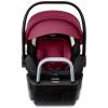 imageBritax Willow S Infant Car Seat with Alpine Base ClickTight Technology Rear Facing Car Seat with RightSize System Graphite OnyxRuby Onyx