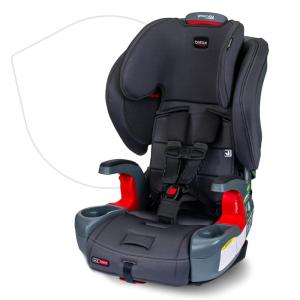 imageBritax Grow with You Harness2Booster Car Seat 2in1 High Back Booster QuickAdjust 5Point Harness Mod BlackCool N Dry