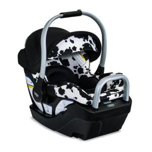 imageBritax Willow S Infant Car Seat with Alpine Base ClickTight Technology Rear Facing Car Seat with RightSize System Graphite OnyxCowmooflage