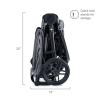 imageBritax BFree Travel System with BSafe Ultra Infant Car Seat  Birth to 65 Pounds  All Terrain Tires  Adjustable Handlebar  Extra Storage with Front Access  One Hand Easy Fold Vibe