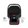 imageBritax BFree Travel System with BSafe Ultra Infant Car Seat  Birth to 65 Pounds  All Terrain Tires  Adjustable Handlebar  Extra Storage with Front Access  One Hand Easy Fold Vibe